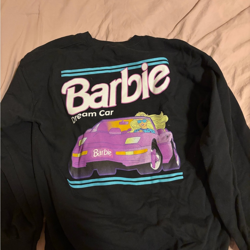 Barbie Black Logo Sweatshirt